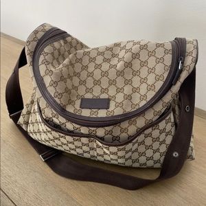 Gucci diaper bag